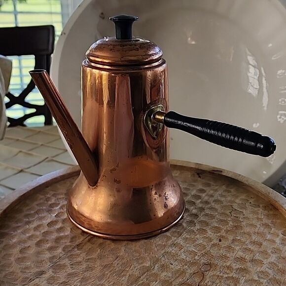 Copper Coffee Pot Coppercraft Guild Turkish Style Coffee Pot - Picture 1 of 13
